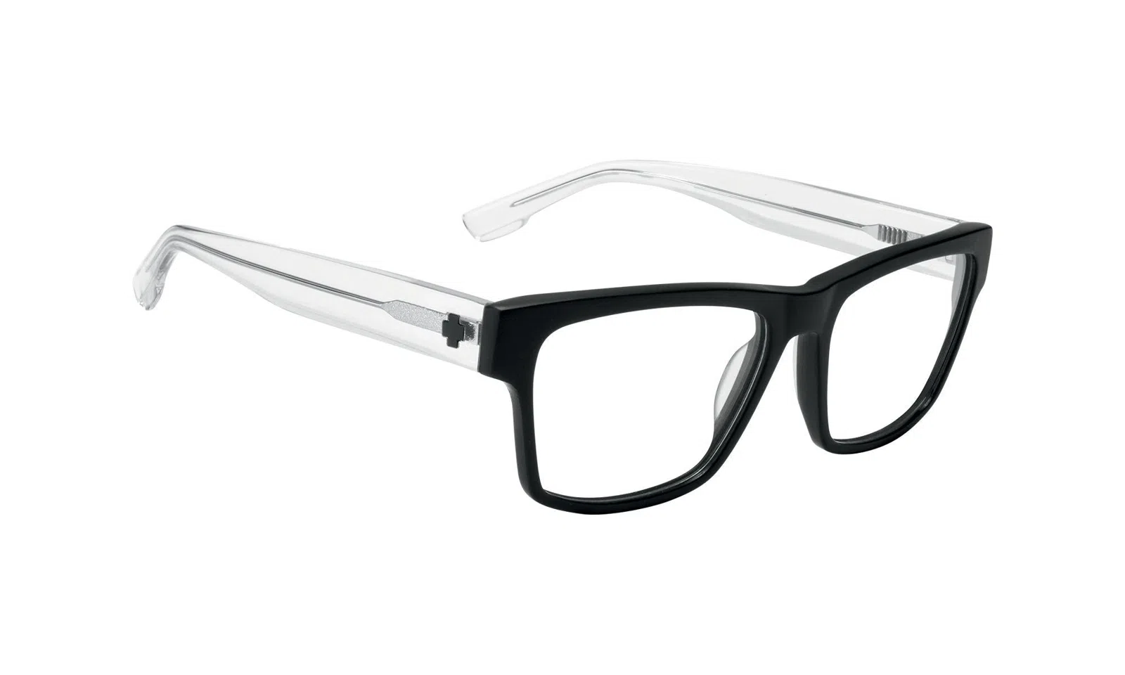 SpyOptic 570000 Eyeglasses - Matte Black Gloss Crystal - view 3